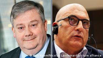 Ο Μαρκ Ταραμπέλα (αριστερά) και ο Αντρέα Κοτσολίνο