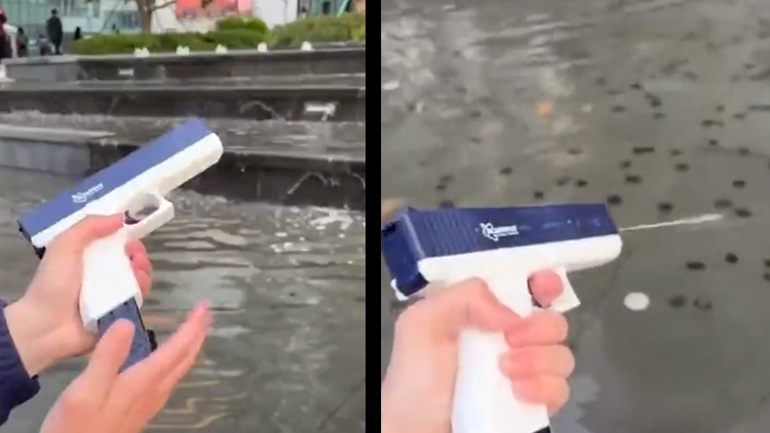 Υπερσύγχρονο νεροπίστολο με γεμιστήρα 