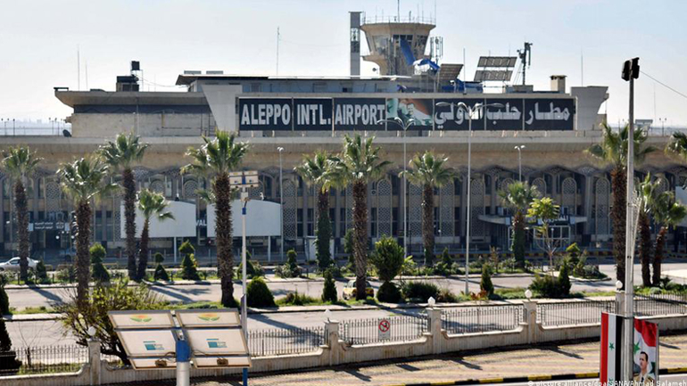 Ξανά σε λειτουργία την Παρασκευή το Διεθνές Αεροδρόμιο του Χαλεπίου μετά την ισραηλινή αεροπορική επιδρομή