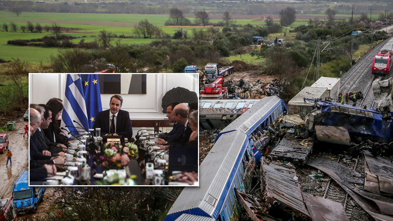 Συνεδριάζει το υπουργικό συμβούλιο για την τραγωδία των Τεμπών