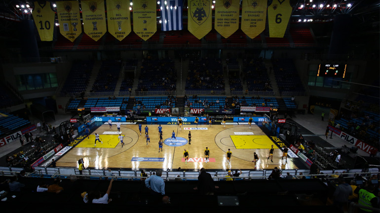 Basketball Champions League: H AEK εξετάζει το ενδεχόμενο διοργάνωσης του Final 4 στα Λιόσια