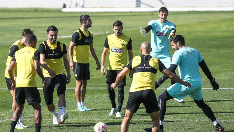 Έλεγχος ντόπινγκ στην προπόνηση της ΑΕΚ