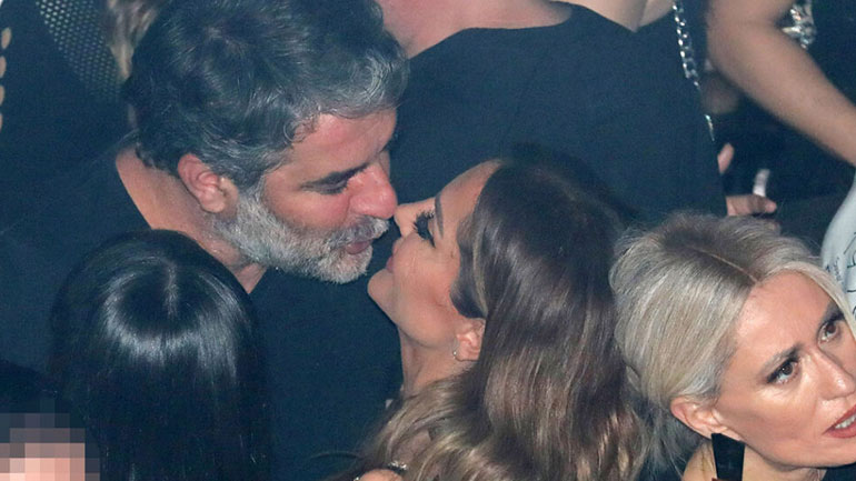 Δέσποινα Βανδή – Βασίλης Μπισμπίκης: Τρυφερές στιγμές σε νέα τους βραδινή έξοδο