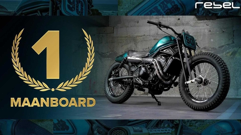Η νικήτρια μοτοσυκλέτα του διαγωνισμού για custom Honda Rebel 1100