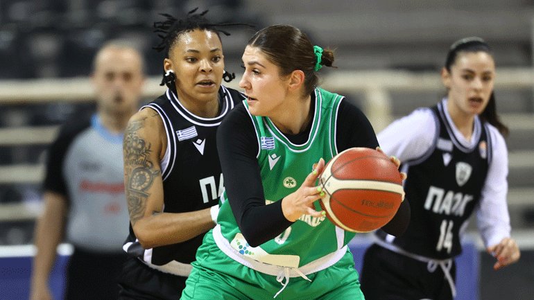 Μπάσκετ Γυναικών: Εύκολη νίκη του Παναθηναϊκού στην Πυλαία