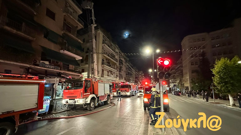 Κινητοποίηση της Πυροσβεστικής για φωτιά σε διαμέρισμα στα Κάτω Πατήσια