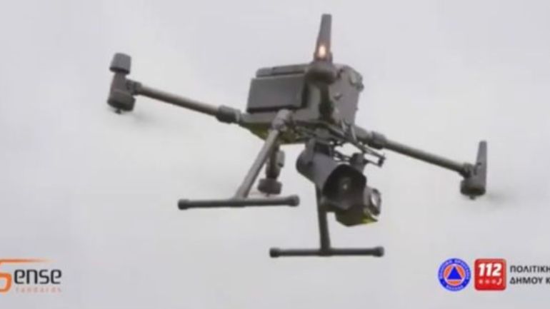 Η Πολιτική Προστασία του Δήμου Κασσάνδρας προμηθεύτηκε με Dji Matrice 300 RTK από την GeoSense