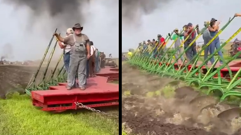 Το μεγαλύτερο ατμοκίνητο τρακτέρ στον κόσμο