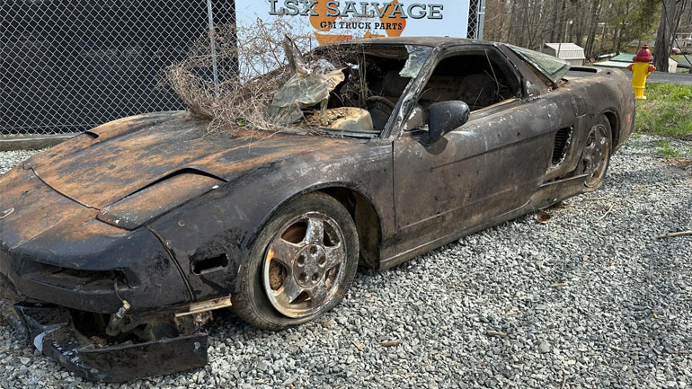 Απίστευτο: Για πόσα λεφτά πουλήθηκε Honda Acura NSX που ήταν στο βυθό ποταμιού 15 χρόνια;