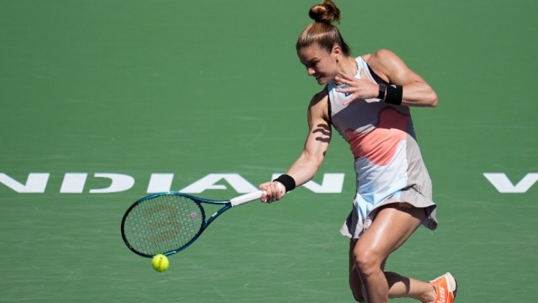 Με Πλίσκοβα (ξανά) η Σάκκαρη στο δρόμο για τους προημιτελικούς του Indian Wells