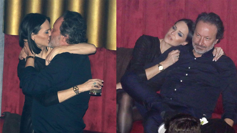 Νικολέττα Καρρά & Διονύσης Παναγιωτάκης: Τρυφερά τετ α τετ σε σπάνια βραδινή τους έξοδο