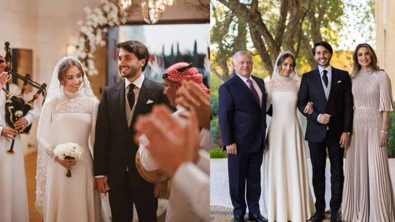 Το φωτογραφικό άλμπουμ από τον γάμο της κόρης της βασίλισσας Ράνιας της Ιορδανίας με τον Έλληνα αγαπημένο της