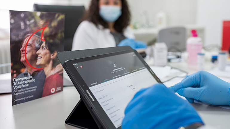 Το Ίδρυμα Vodafone δίπλα στους κατοίκους της Καστοριάς μέσω του Προγράμματος Τηλεϊατρικής Το Ίδρυμα Vodafone δίπλα στους κατοίκους της Καστοριάς μέσω του Προγράμματος Τηλεϊατρικής