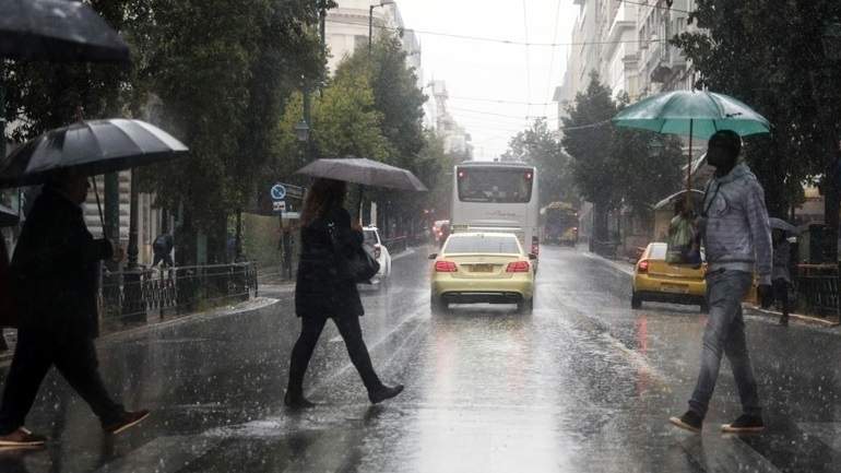 Έκτακτο δελτίο επιδείνωσης καιρού – Έρχονται βροχές και καταιγίδες από την Τετάρτη