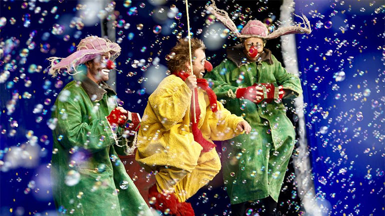 «Slava’s SnowShow»: Το φαντασμαγορικό υπερθέαμα από τον μίμο Slava Polunin στο θέατρο Παλλάς