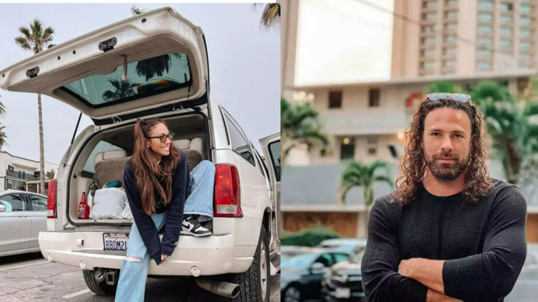 Ευρυδίκη Βαλαβάνη – Γρηγόρης Μόργκαν: Φωτογραφίες από το ταξίδι τους στο Λος Άντζελες