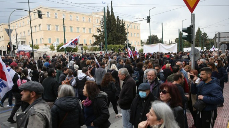 Συλλαλητήριο ΠΑΜΕ, εργατικών κέντρων, ομοσπονδιών και συνδικάτων