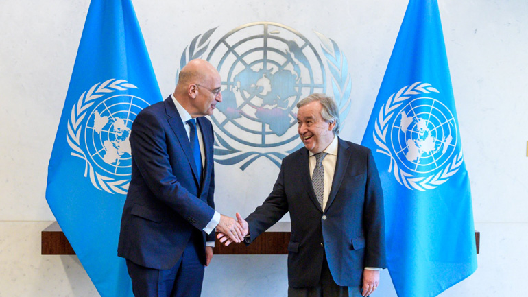 Νέα Υόρκη: Την επίσημη εκστρατεία για την ελληνική υποψηφιότητα στο Συμβούλιο Ασφαλείας του ΟΗΕ εγκαινίασε ο Δένδιας