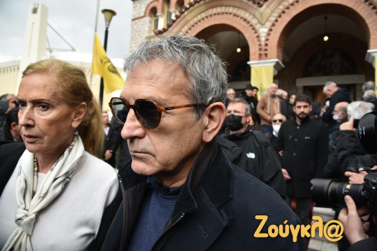 Ο Γιώργος Νταλάρας με την σύζυγό του Άννα