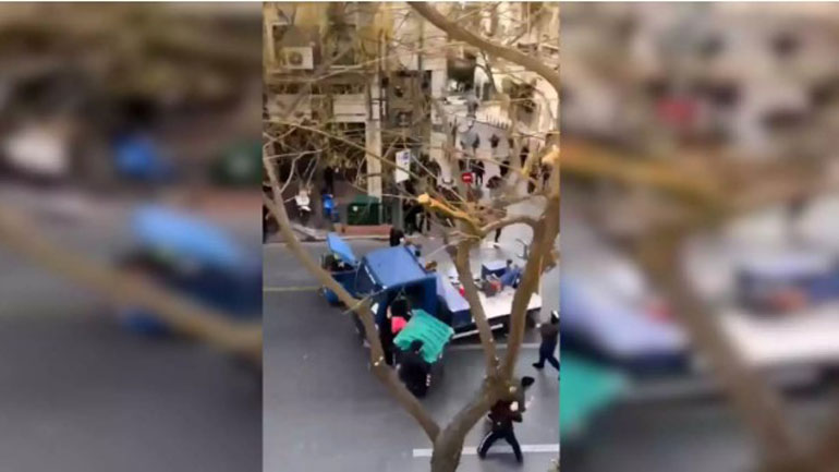 Εισαγγελική έρευνα για το συμβάν με τον γερανό της αστυνομίας στην πορεία για τα Τέμπη