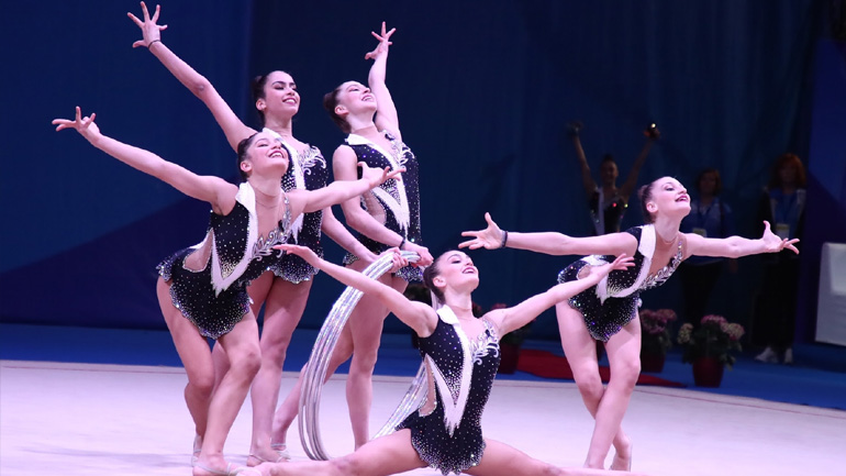 Παγκόσμιο Κύπελλο Ρυθμικής Γυμναστικής: Τελικός για την Εθνική Ανσάμπλ στα 5 Στεφάνια!
