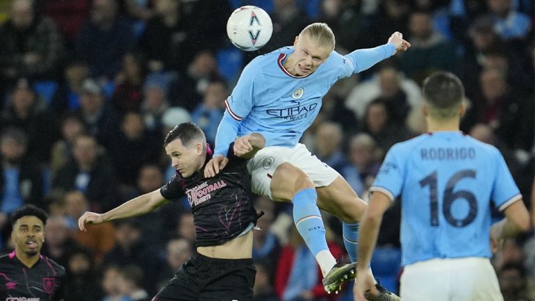 Κύπελλο Αγγλίας: Συνεχίζει να σκοράρει κατά… ριπάς ο Χάαλαντ, 6-0 η Σίτι την Μπέρνλι