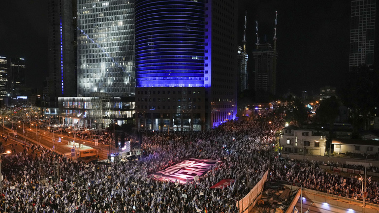 Ισραήλ: Περισσότεροι από 250.000 διαδηλωτές κατά της μεταρρύθμισης του δικαστικού συστήματος