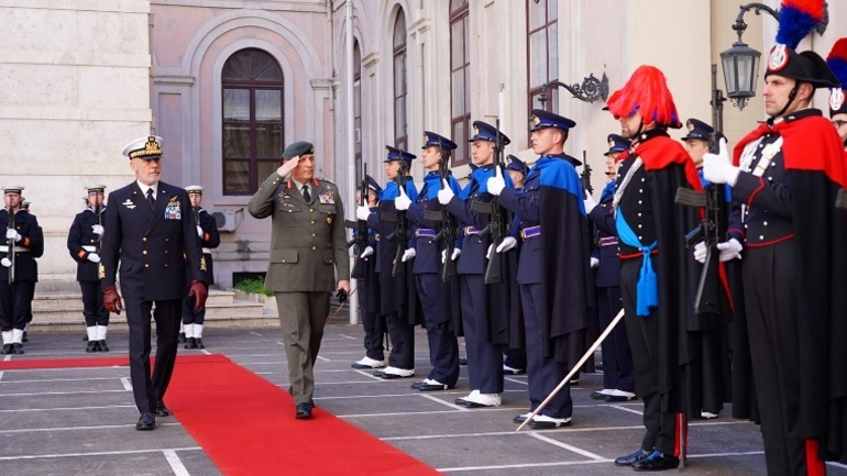 Ολοκληρώθηκε η επίσκεψη του αρχηγού ΓΕΕΘΑ στην Ιταλία
