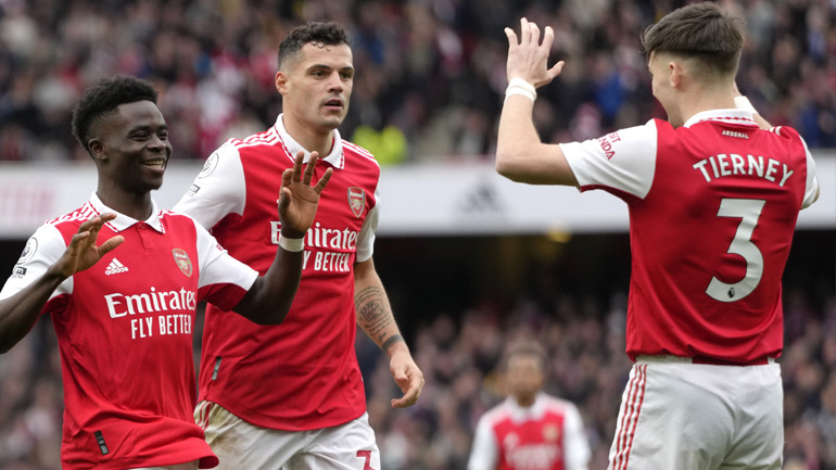 Αγγλία Αύξησε τη διαφορά της η Άρσεναλ, 4-1 την Κρίσταλ Πάλας