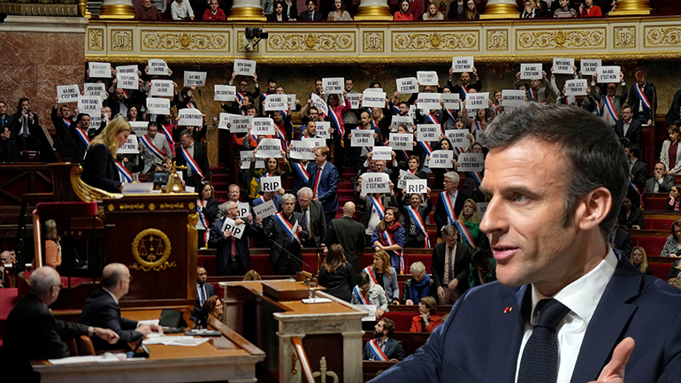 Απορρίφθηκαν οι δύο προτάσεις μομφής κατά της κυβέρνησης Μακρόν