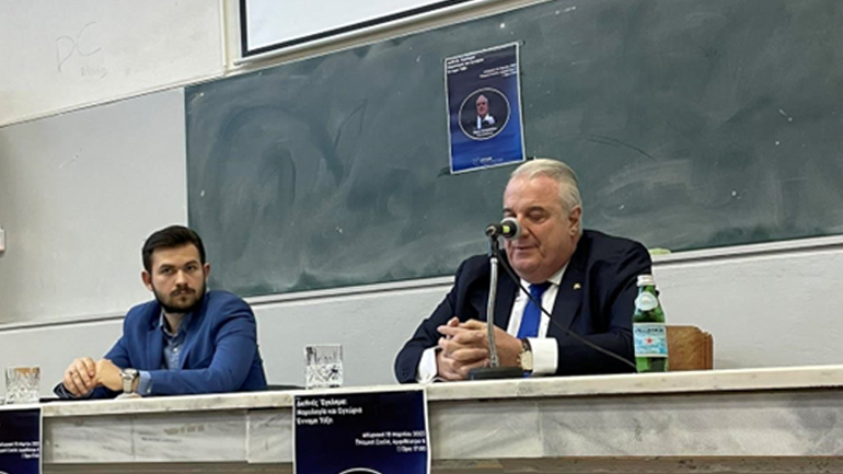 Σάκης Κεχαγιόγλου -Νομική Κομοτηνής: Ομιλία με θέμα «Διεθνές Έγκλημα: Νομολογία και εγχώρια έννομη τάξη»