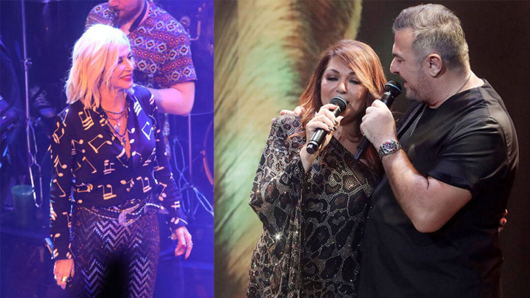 Η Άννα Βίσση διασκέδασε στον Αντώνη Ρέμο – Το ντουέτο με την Καίτη Γαρμπή