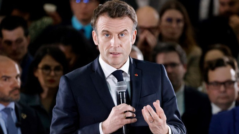 Μακρόν: «Ούτε διάλυση της βουλής, ούτε ανασχηματισμός, ούτε δημοψήφισμα»
