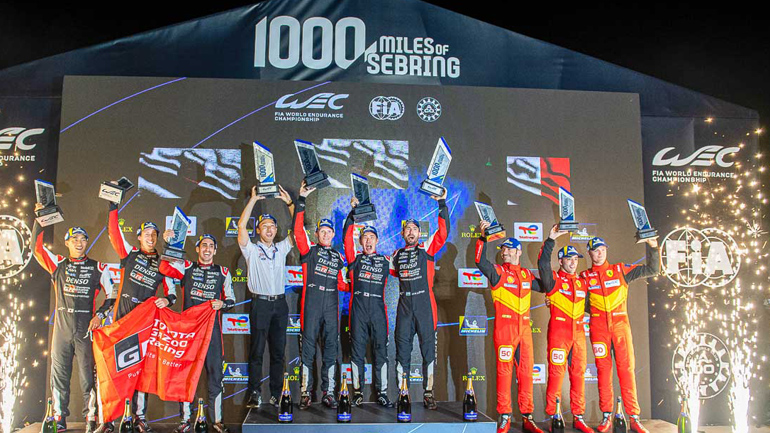 1000 Miles of Sebring: Απόλυτος κυρίαρχος η Toyota Gazzo Racing στο Π.Π. Αντοχής