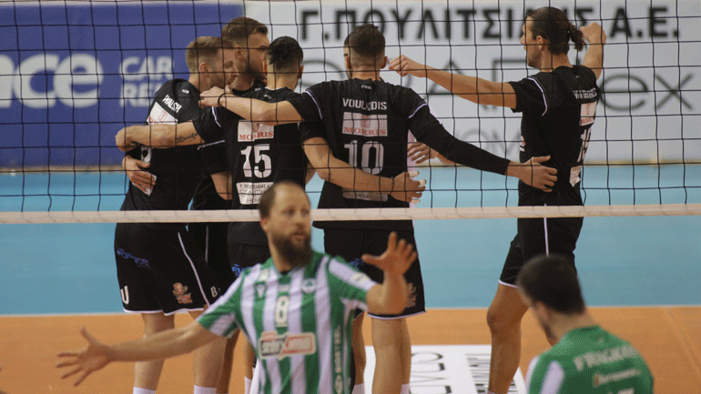 Volley League: Νίκη για τον ΠΑΟΚ, 3-0 τον Παναθηναϊκό