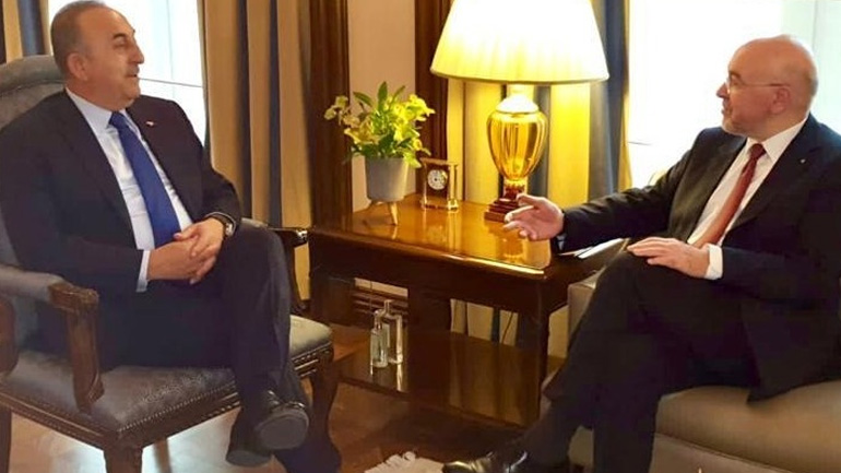 Συνάντηση Φραγκογιάννη – Τσαβούσογλου στην Άγκυρα