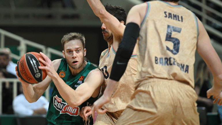 Έχασε στο ΟΑΚΑ ο Παναθηναϊκός, 88-74 η Μπαρτσελόνα