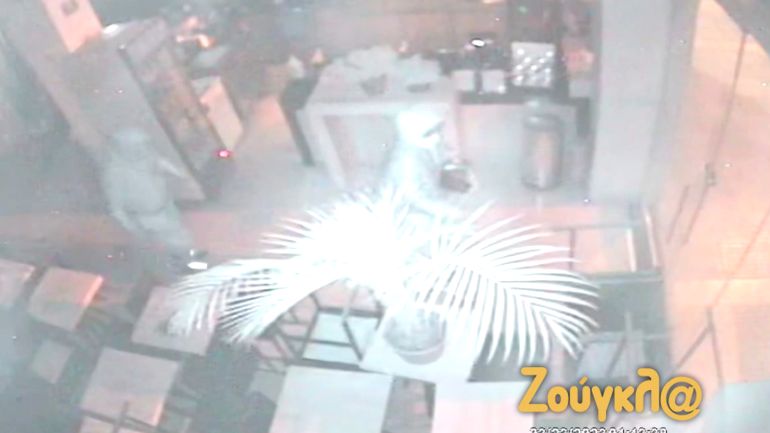 Βίντεο – ντοκουμέντο από διάρρηξη σε καφετέρια στη Θεσσσαλονίκη