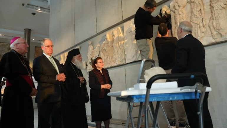 Μουσείο Ακρόπολης: Επανένωση των τριών παρθενώνειων θραυσμάτων από τα Μουσεία του Βατικανού