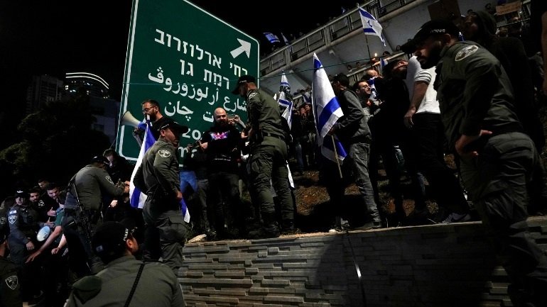 Ισραήλ: Νέα κινητοποίηση στο Τελ Αβίβ κατά της δικαστικής μεταρρύθμισης