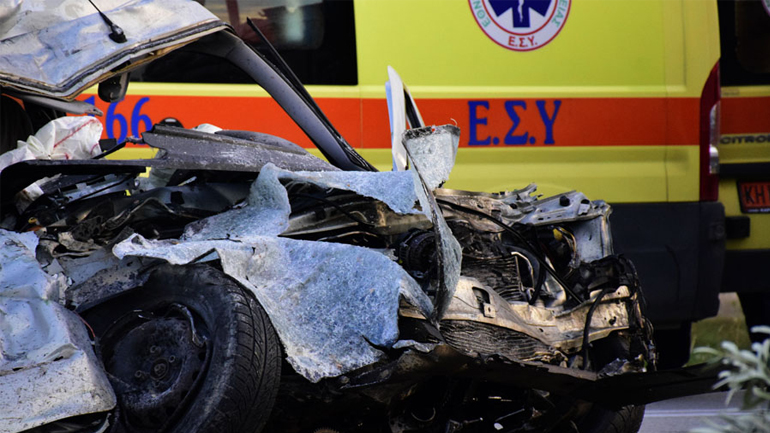 Ηράκλειο: 22χρονη σκοτώθηκε σε τροχαίο δυστύχημα