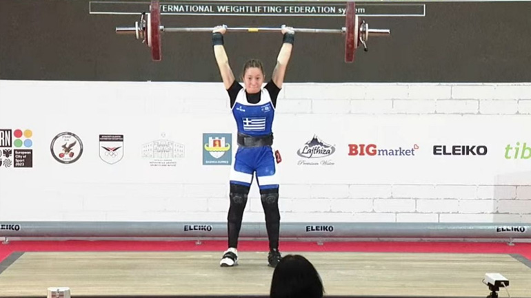 Άρση Βαρών: Δύο μετάλλια για τη Στρατουδάκη στο Παγκόσμιο Πρωτάθλημα Παίδων-Κορασίδων