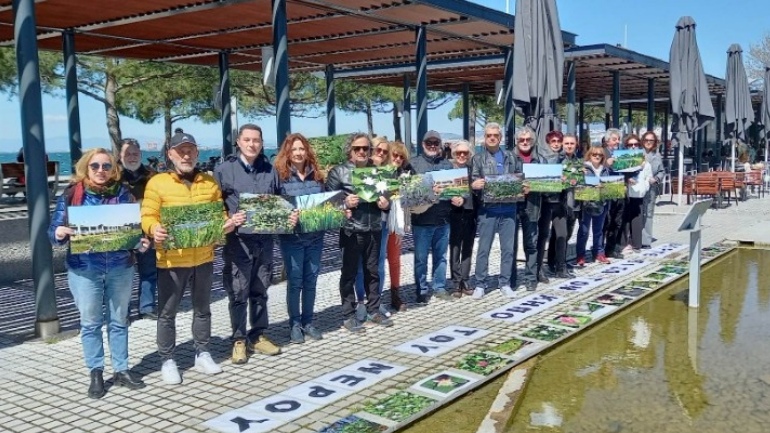 Θεσσαλονίκη: Συμβολική δράση των Φίλων της Νέας Παραλίας στον Κήπο του Νερού