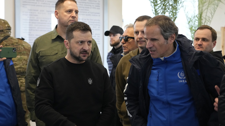 Ζελένσκι: Δεν υπάρχει «πυρηνική ασφάλεια» στη χώρα χωρίς την αποχώρηση του ρωσικού στρατού από τη Ζαπορίζια