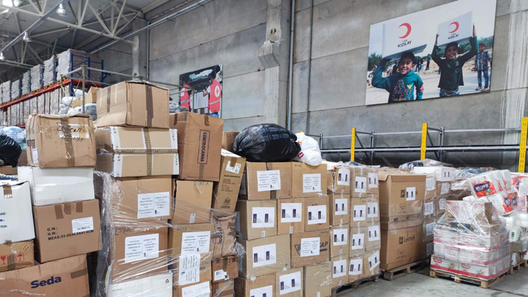 Ανθρωπιστική βοήθεια για τους σεισμόπληκτους της Τουρκίας παρέδωσαν οι πρόσκοποι της Θεσσαλονίκης