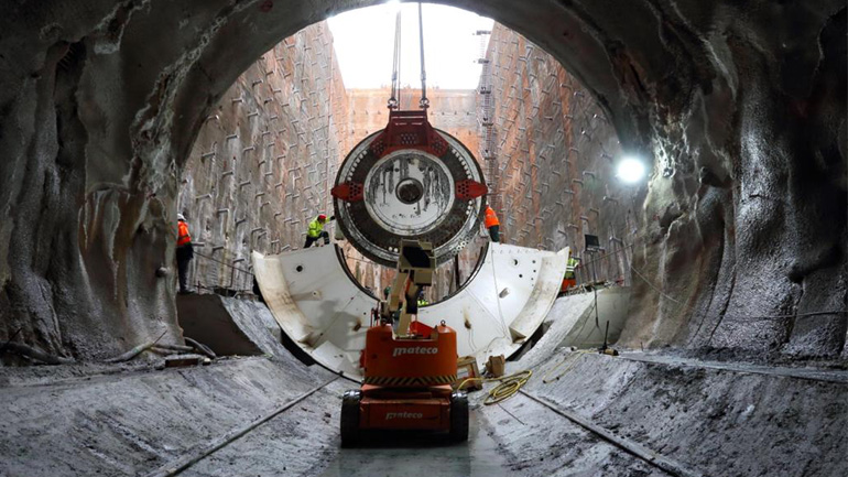 Σε λίγες εβδομάδες ξεκινά ο Μετροπόντικας της γραμμής 4 του Μετρό