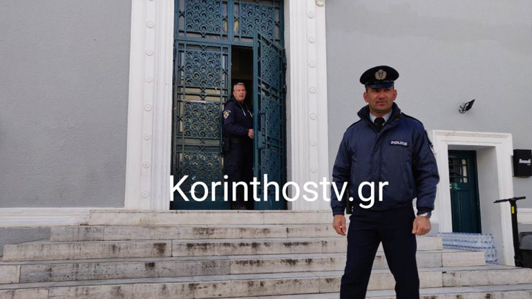 Προειδοποίηση για βόμβα στο Δικαστικό Μέγαρο Κορίνθου