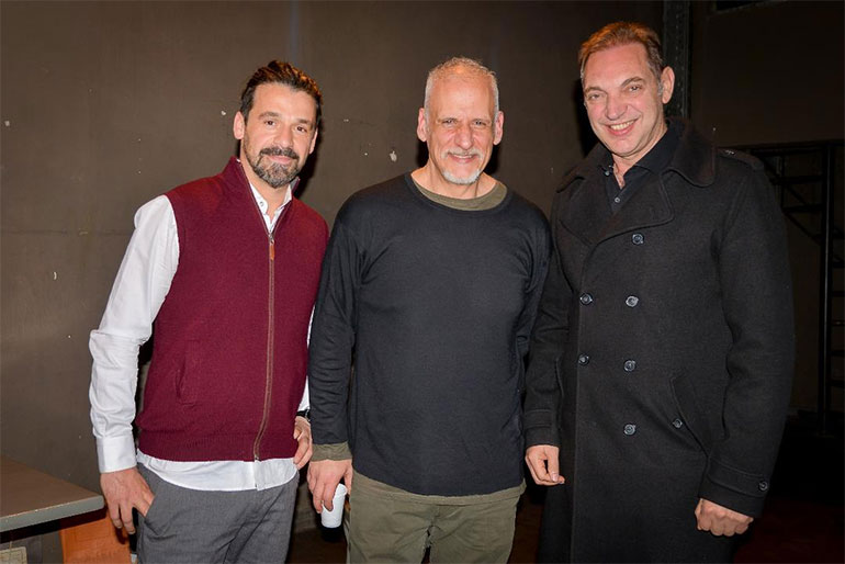 Νίκος Δερτιλής, Δημήτρης Γεωργαλάς, Γεράσιμος Ανδρεάτος.