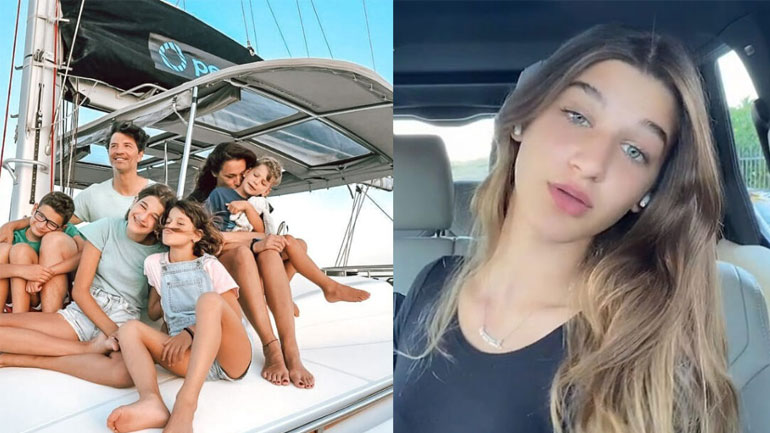 Αναστασία Ρουβά: Η 15χρονη κόρη του Σάκη και της Κάτιας κλέβει την παράσταση στο TikTok