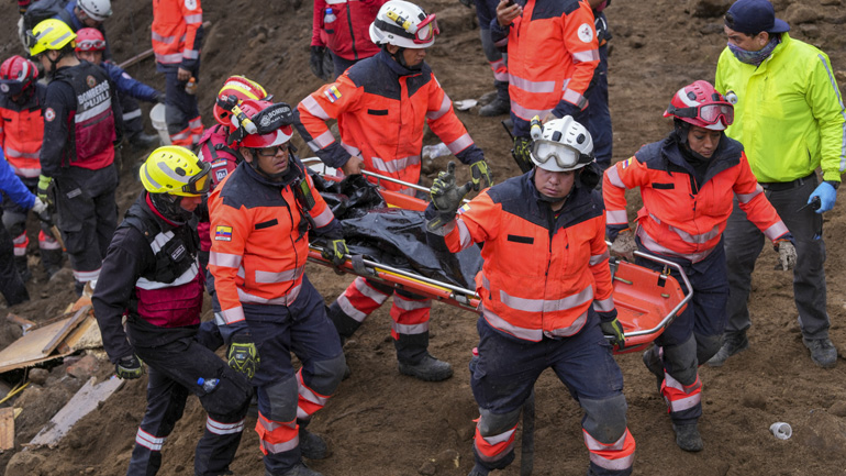Στους 14 οι νεκροί από την κατολίσθηση στον Ισημερινό
